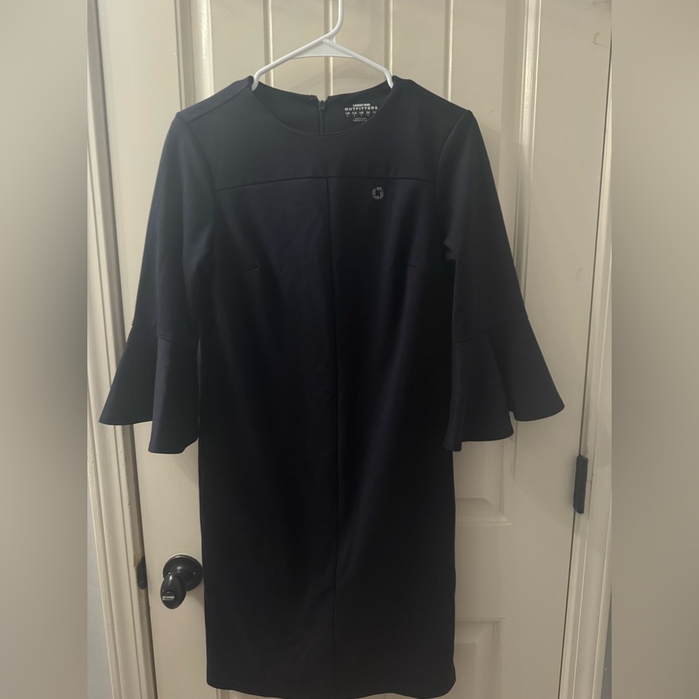 Chase Bank Lands End Bell Sleeve Dress